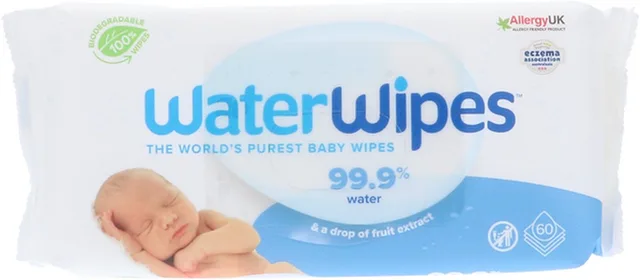Sensitive Newborn Bio Baby Wipes 60s (WAT04)