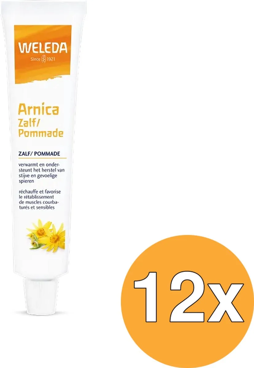 12x WELEDA Arnica zalf (25 gr) fra Weleda – produktbillede