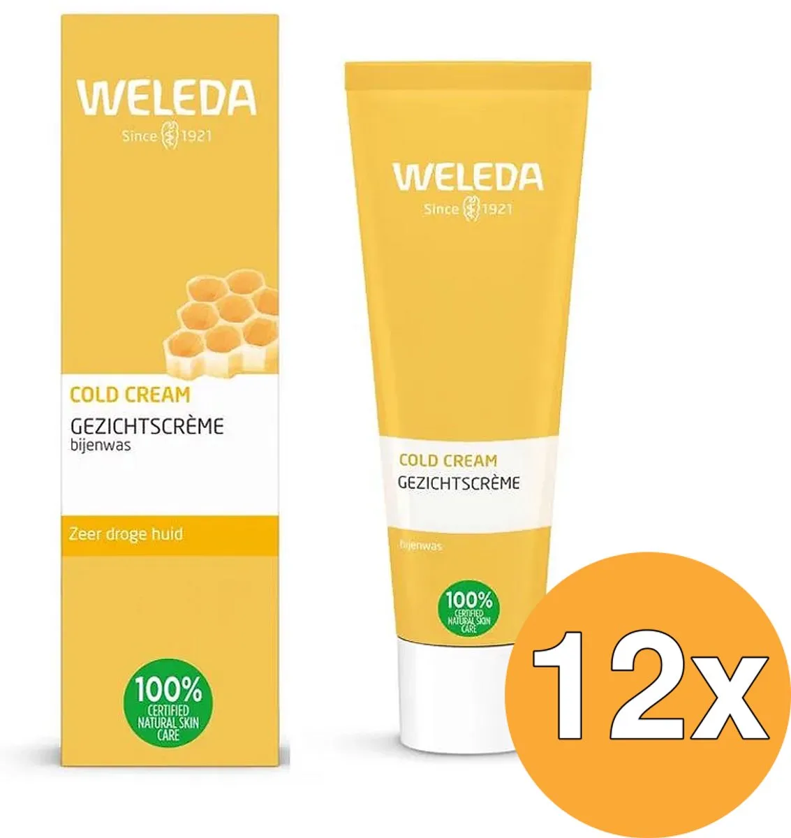 12x Weleda Cold Cream Gezichtscreme (30 ml) de Weleda – photo produit