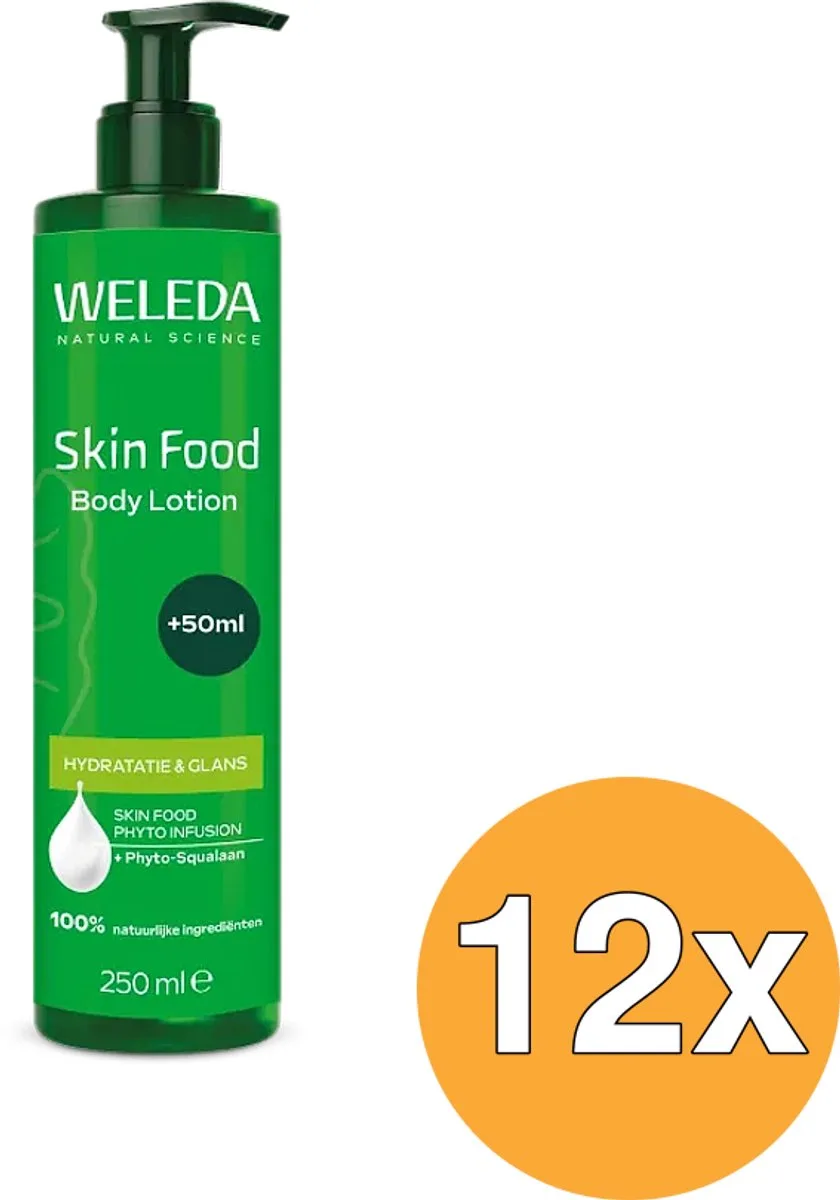 12x WELEDA Skin Food Body Lotion (250 ml) van Weleda – productfoto