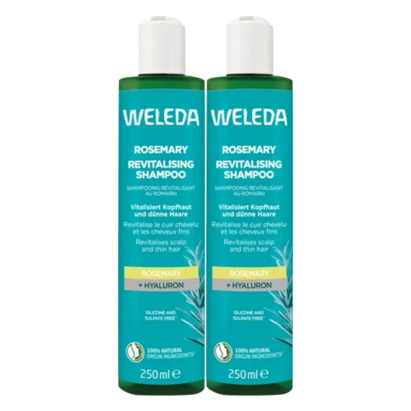 2x WELEDA Rozemarijn Revitaliserende Shampoo 250 ml de Weleda – photo produit