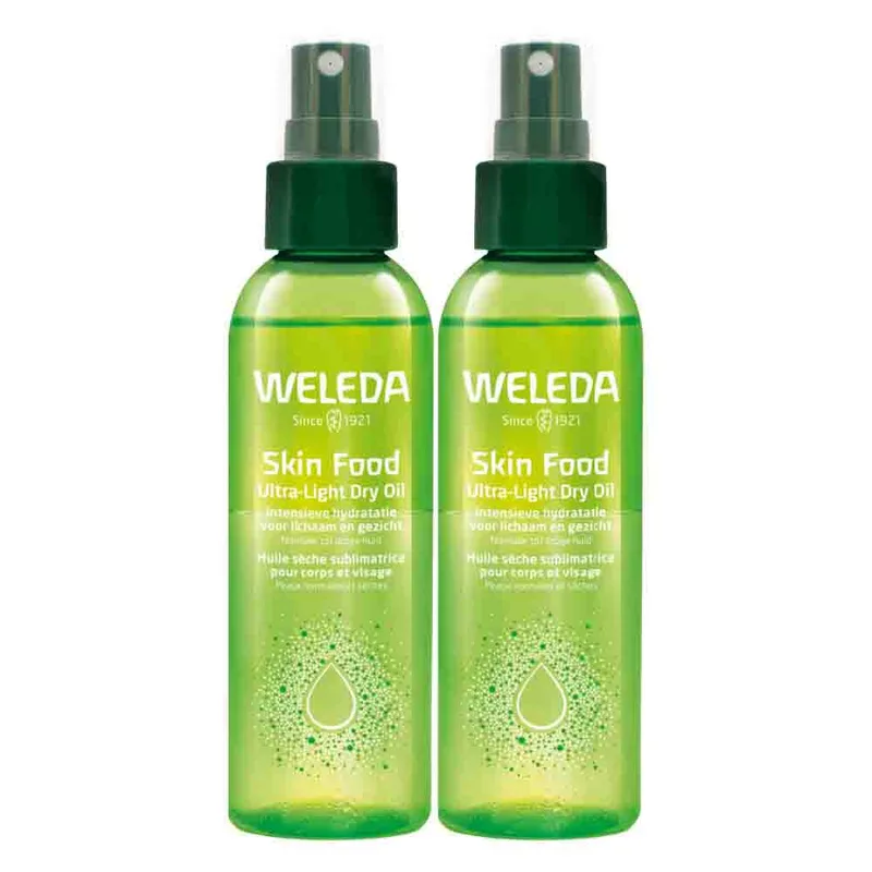2x WELEDA Skin Food Ultra-Light Dry Oil 100 ml de Weleda – photo produit