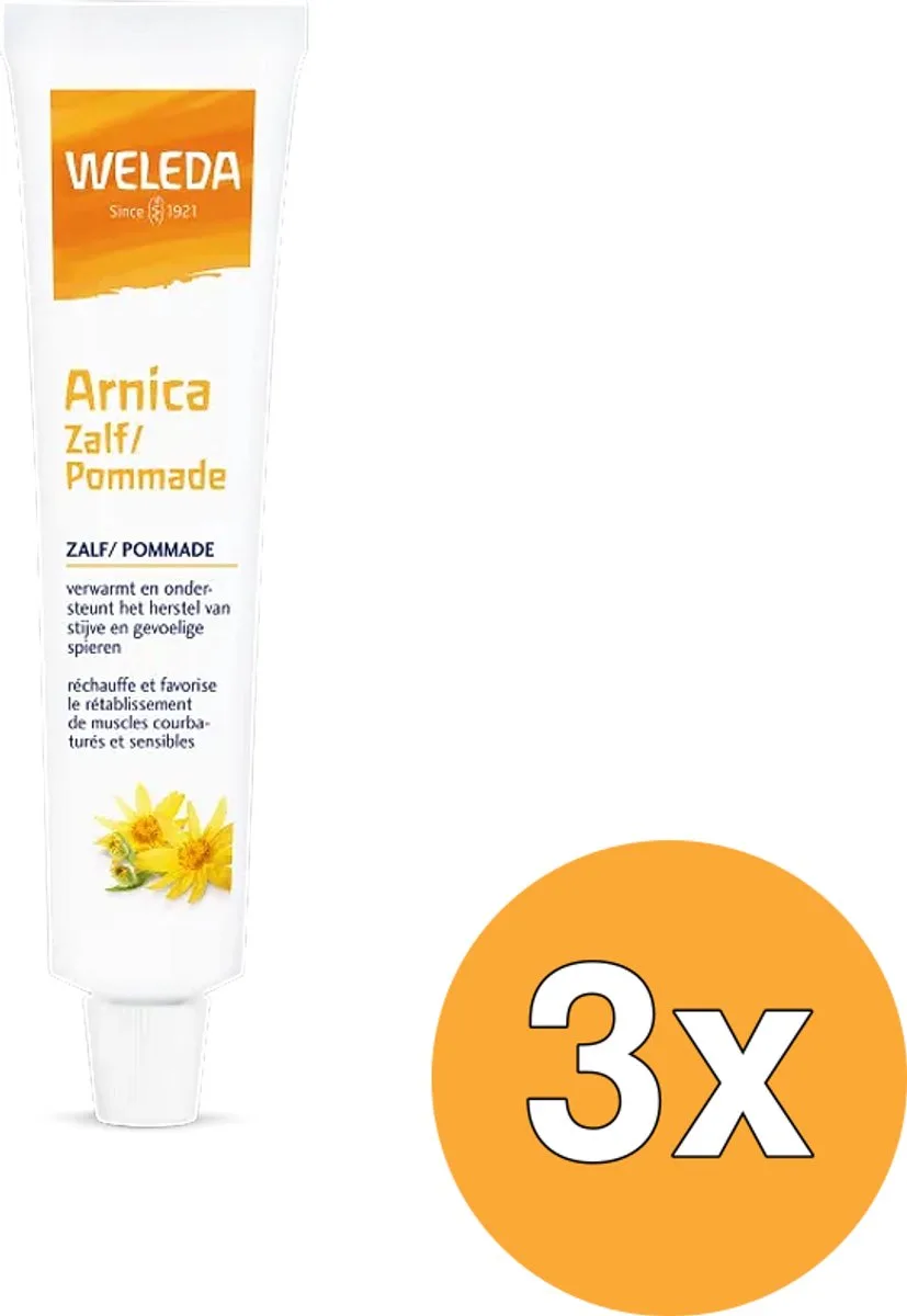 3x WELEDA Arnica zalf (25 gr) de Weleda – photo produit