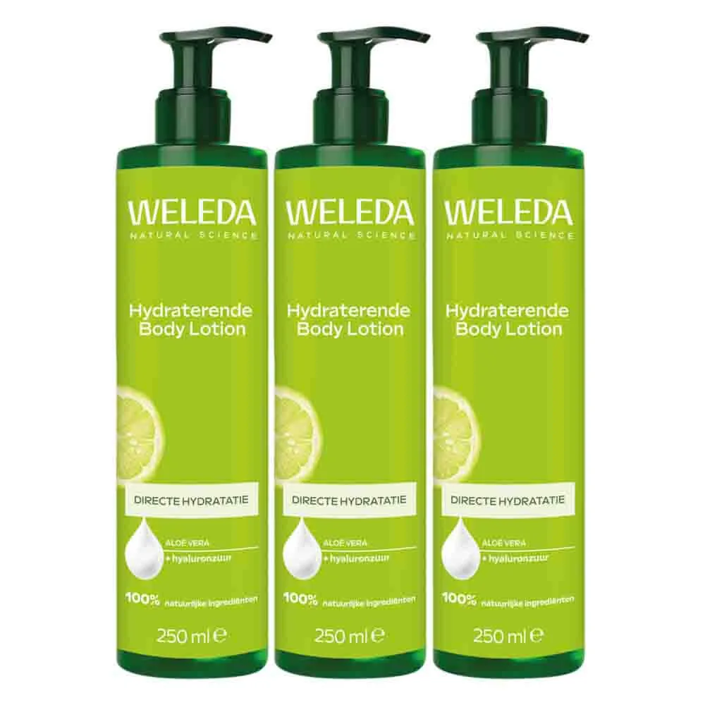 3x WELEDA Citrus Bodylotion 250 ml van Weleda – productfoto