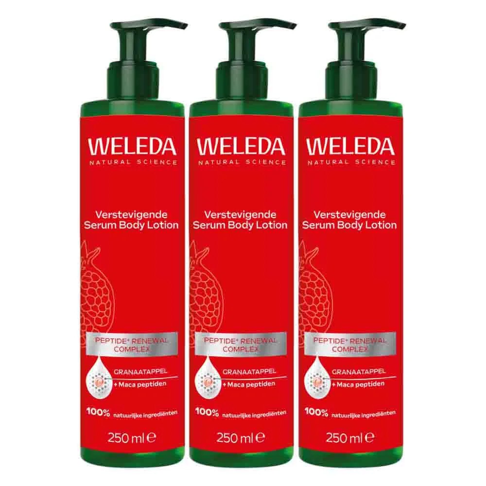 3x WELEDA Granaatappel Bodylotion 250 ml från Weleda – produktbild