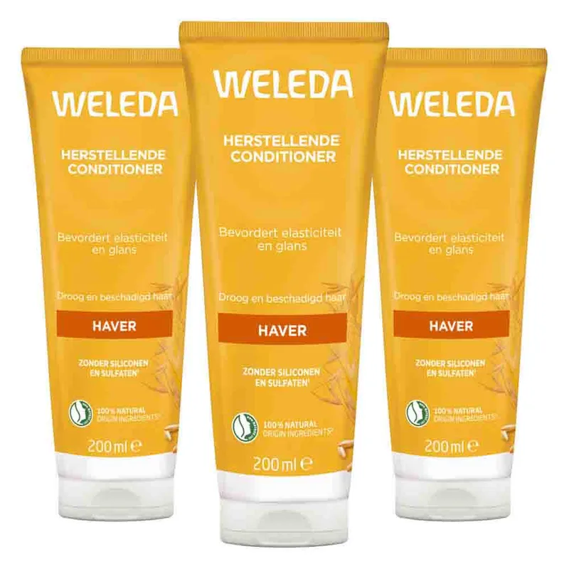 3x WELEDA Haver Herstellende Conditioner 200 ml de Weleda – photo produit