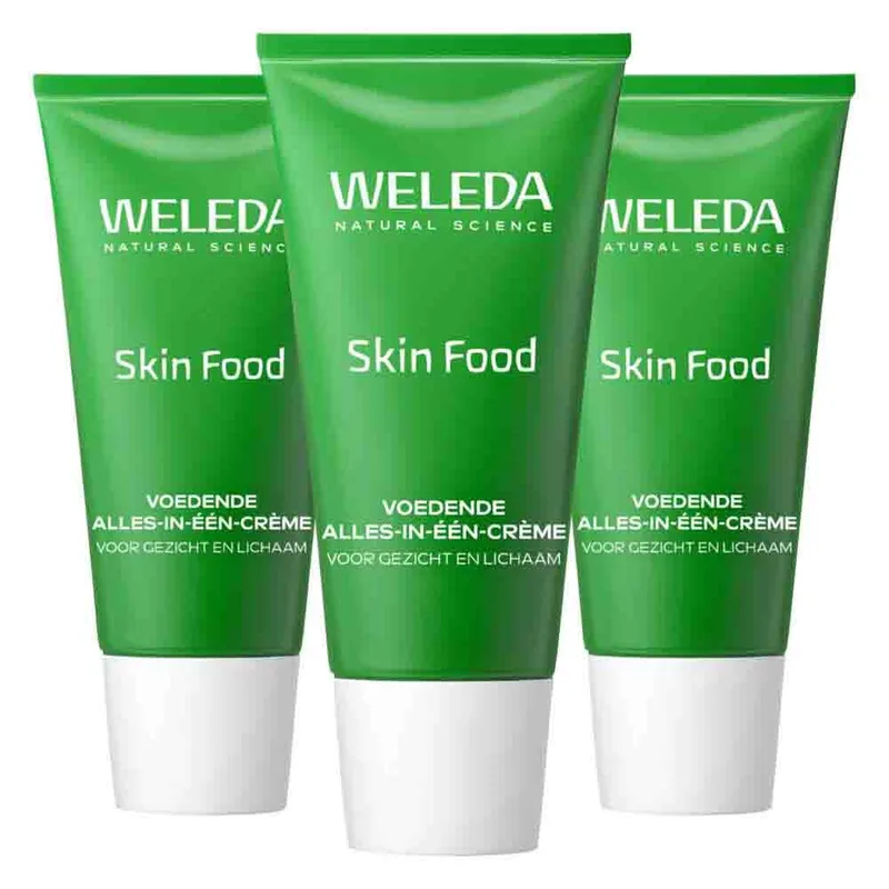 3x WELEDA Skin Food Voedende Crème 30 ml van Weleda – productfoto