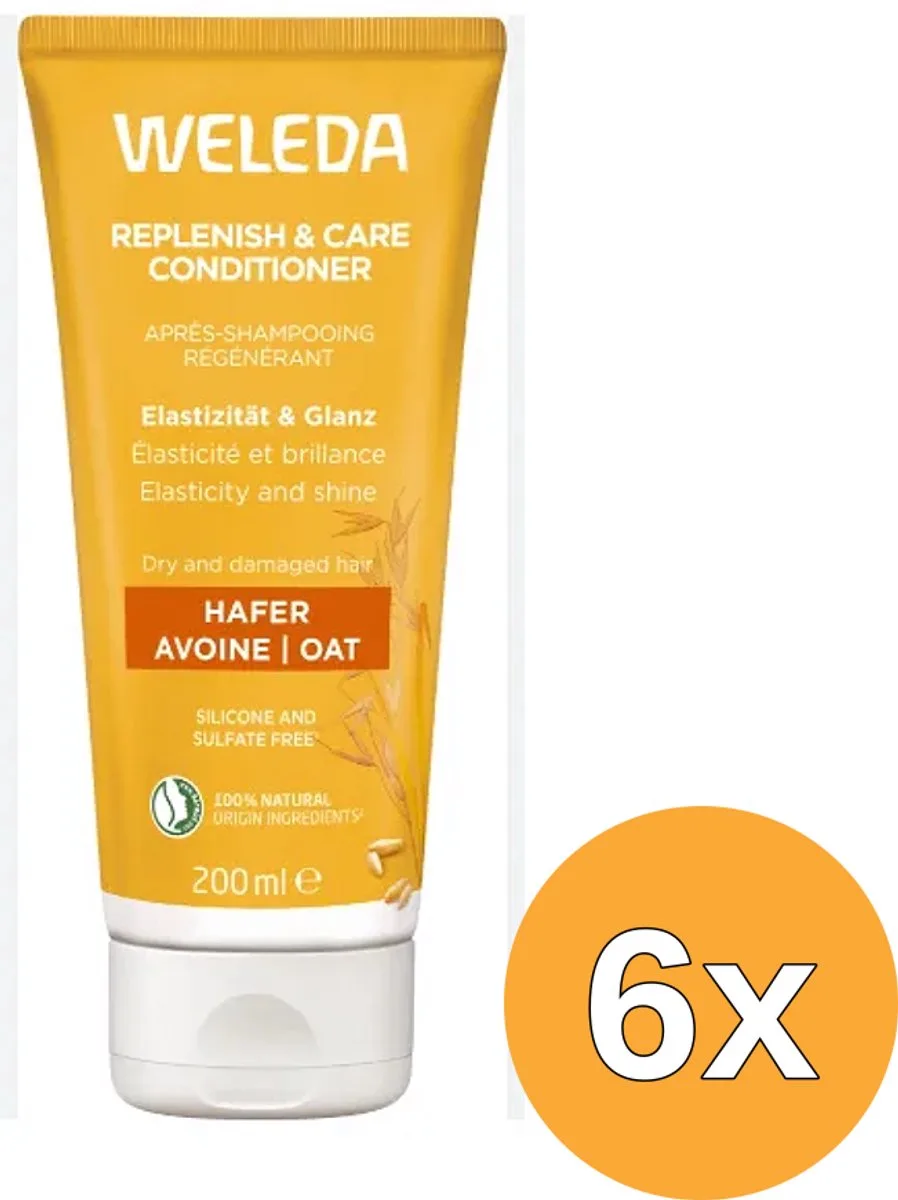 6x WELEDA Haver herstellende conditioner (200 ml) van Weleda – productfoto