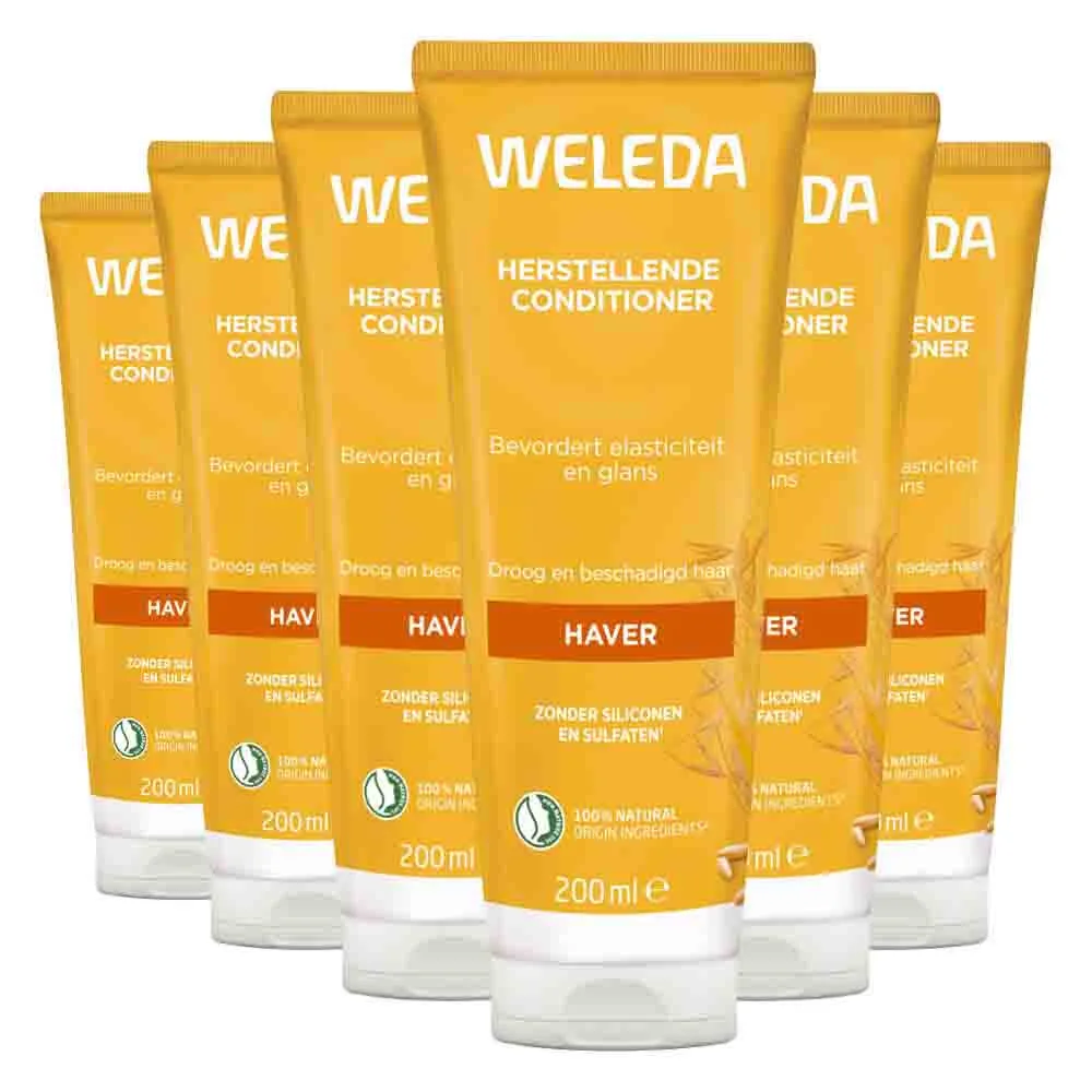 6x WELEDA Haver Herstellende Conditioner 200 ml von Weleda – Produktfoto