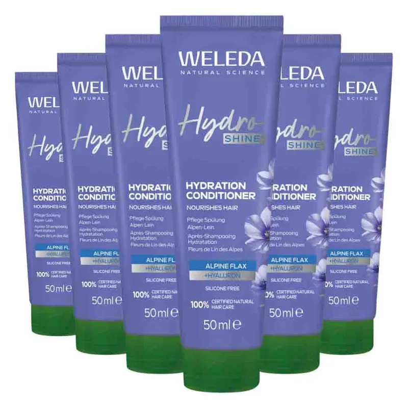 6x WELEDA Hydro Shine Conditioner 150 ml van Weleda – productfoto