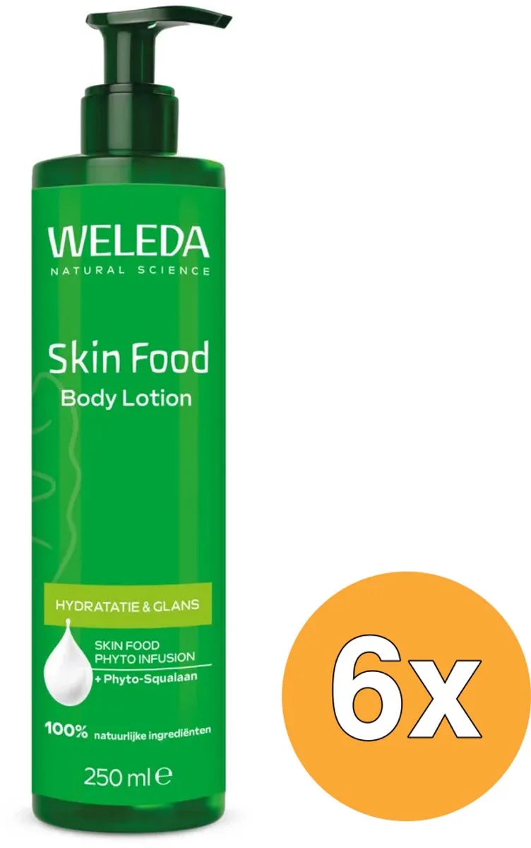 6x WELEDA Skin Food Body Lotion (250 ml) by Weleda – product photo