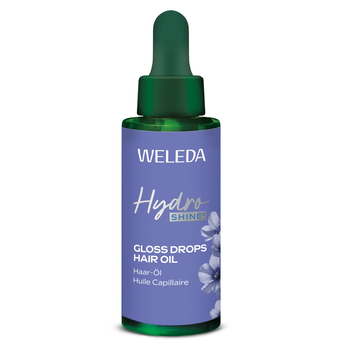 Hydro Shine Gloss Drops Hair Oil van Weleda – productfoto