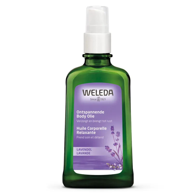 Lavendel Ontspannende Body Olie 100 ml van Weleda – productfoto