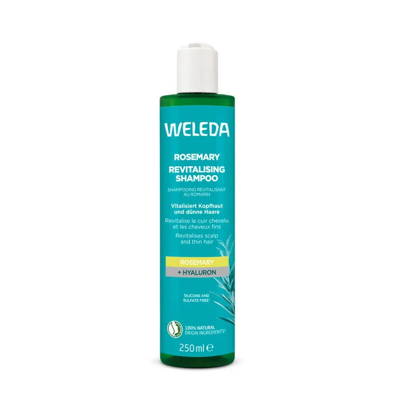 Haarshampoo Rosmarin Revitalising Shampoo, 250 ml von Weleda – Produktfoto