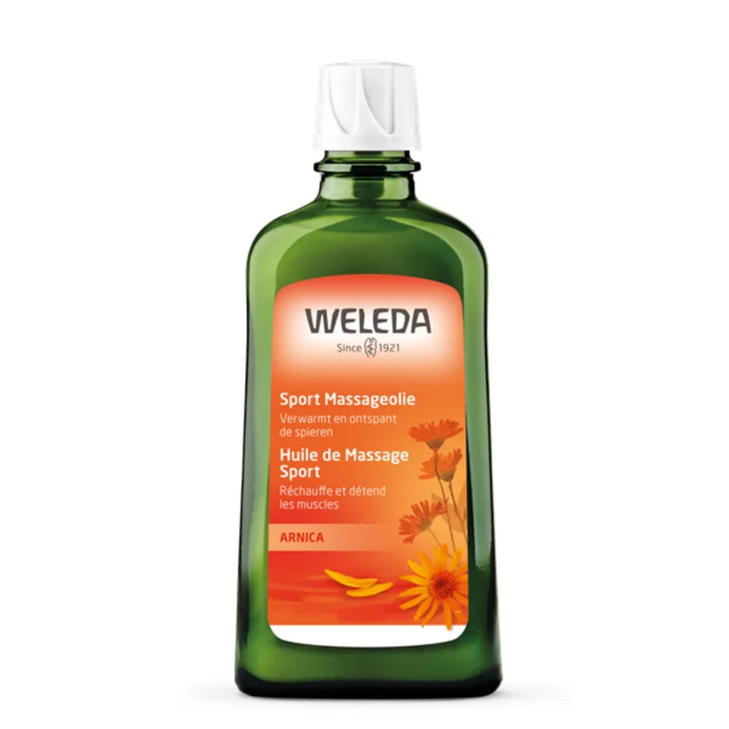 Sport Massageolie 200 ml van Weleda – productfoto