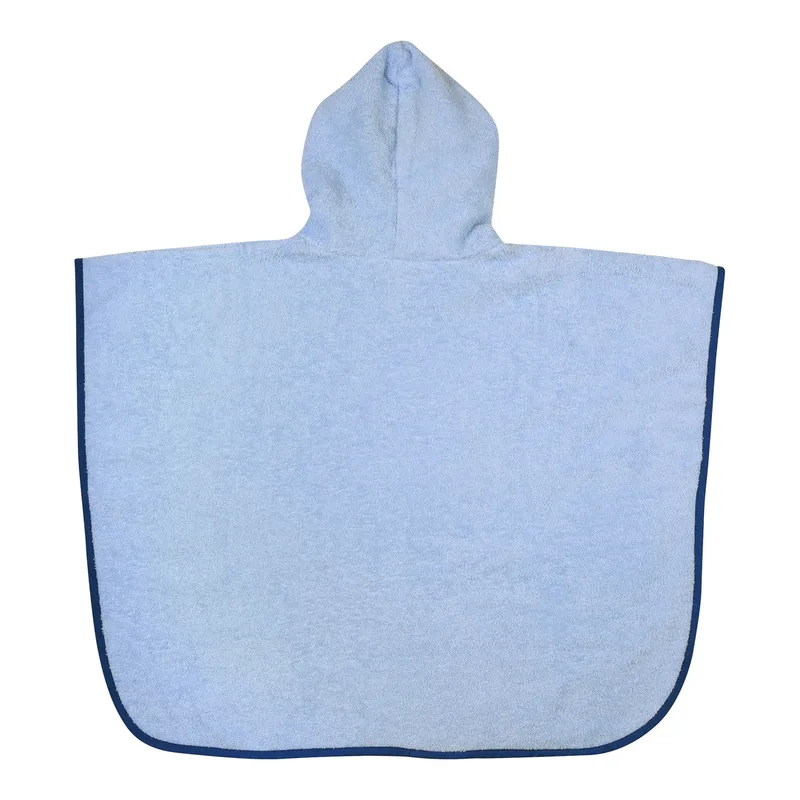 Badeponcho blau van Wörner in Blauw – productfoto
