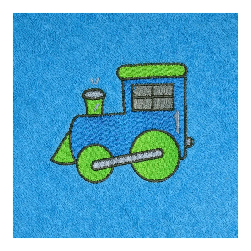 Badeponcho blau van Wörner in Blauw, 30 × 24 × 5 mm – productfoto