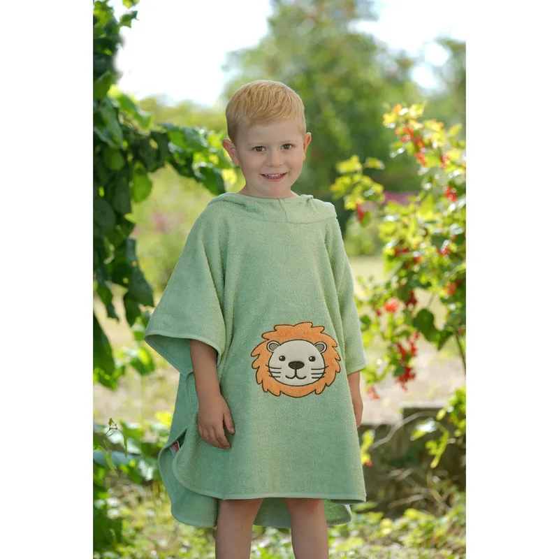 Badeponcho gruen van Wörner in Groen, 30 × 24 × 5 mm – productfoto 3 van 3