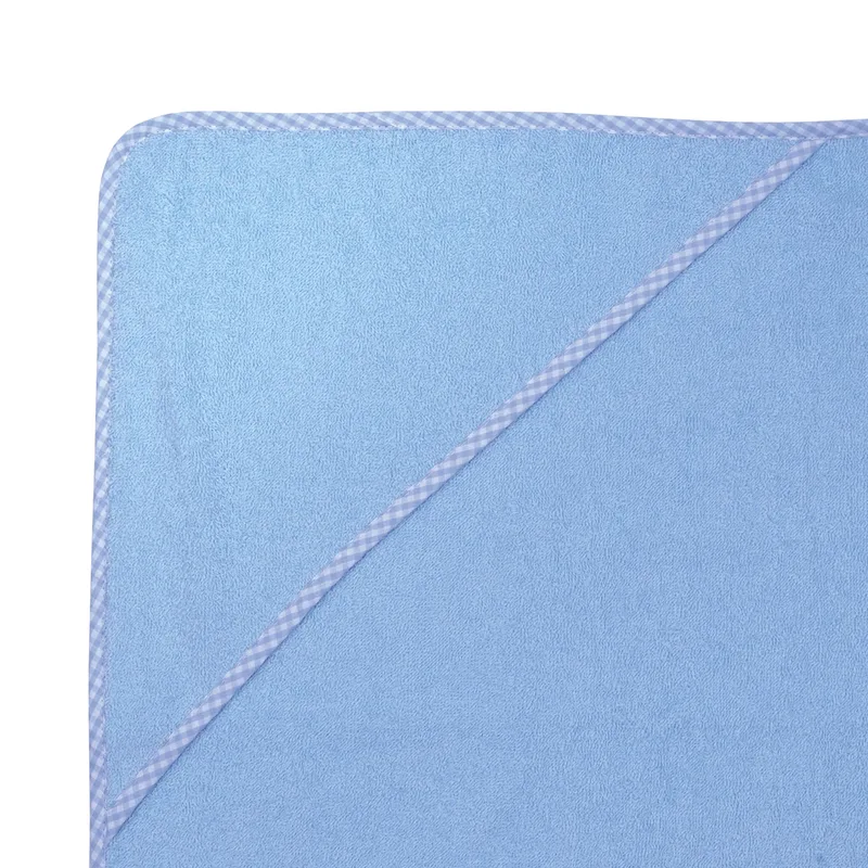 Kapuzen-Badetuch 80x80 cm de Wörner en Bleu, 80 × 80 mm – photo produit