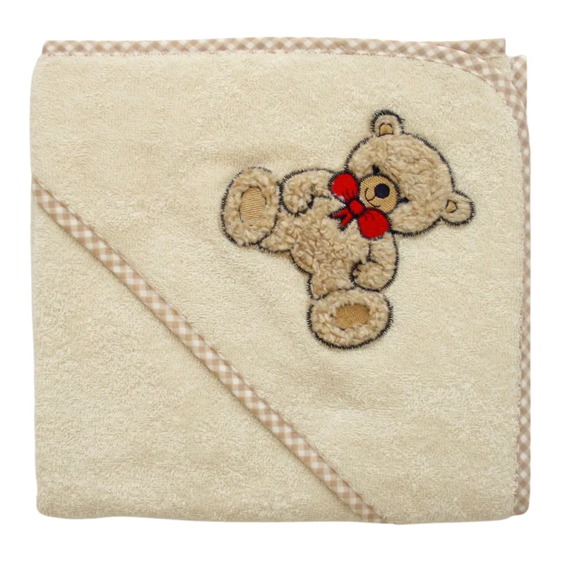 Kapuzen-Badetuch 80x80 cm mit Motiv från Wörner i Natur – produktbild