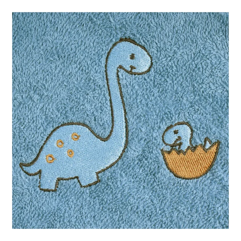 Kapuzenbadetuch 80x80 cm de Wörner en Bleu, 27 × 27 × 2,5 mm – photo produit