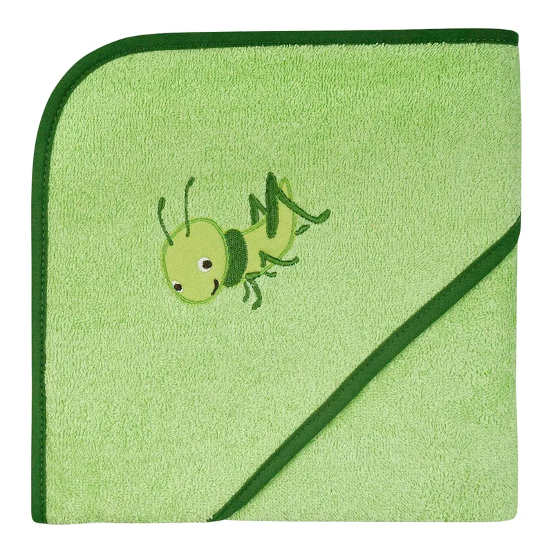 Kapuzenbadetuch 80x80 cm mit Motiv de Wörner en 80 × 80 mm – photo produit