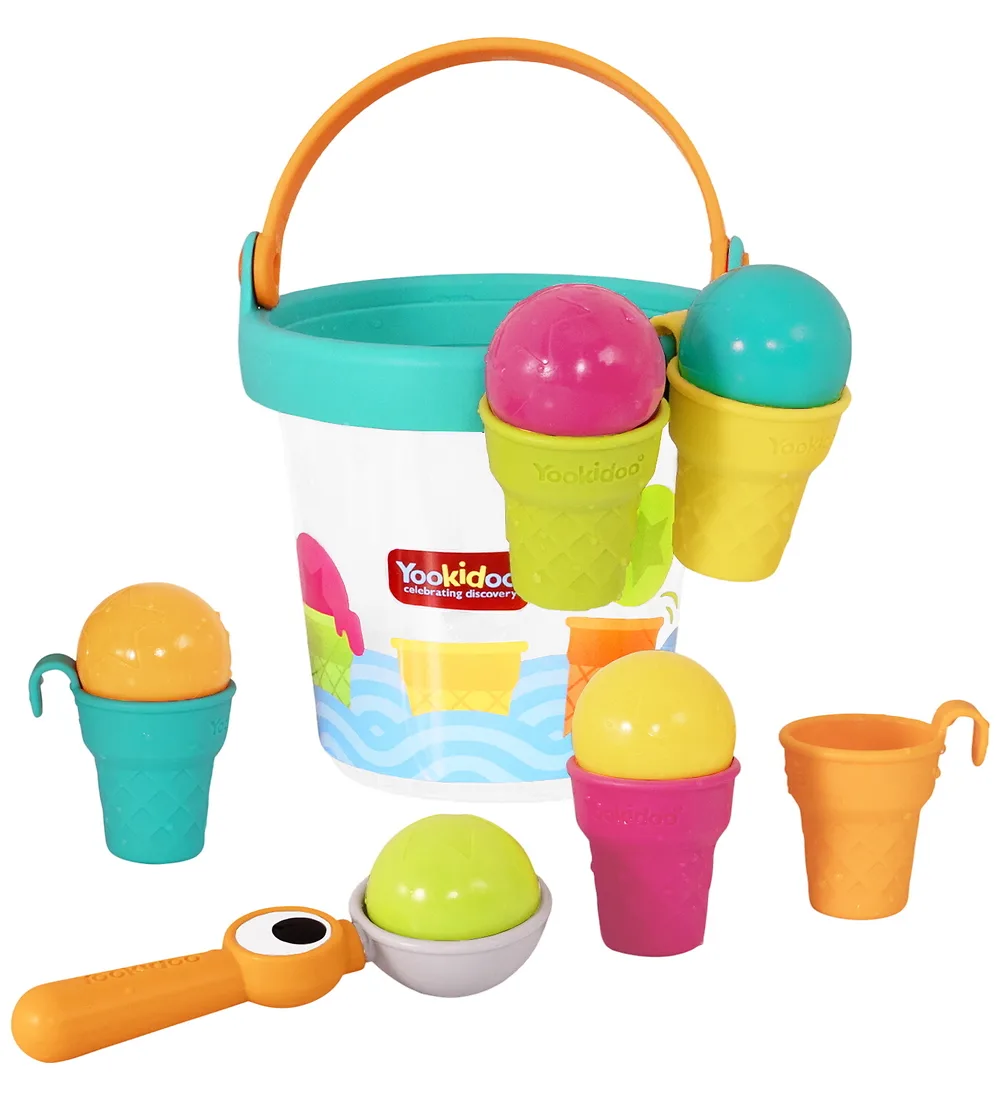 Badspeelgoed - Draai 'N' Splash Ice Cream fra Yookidoo – produktbillede