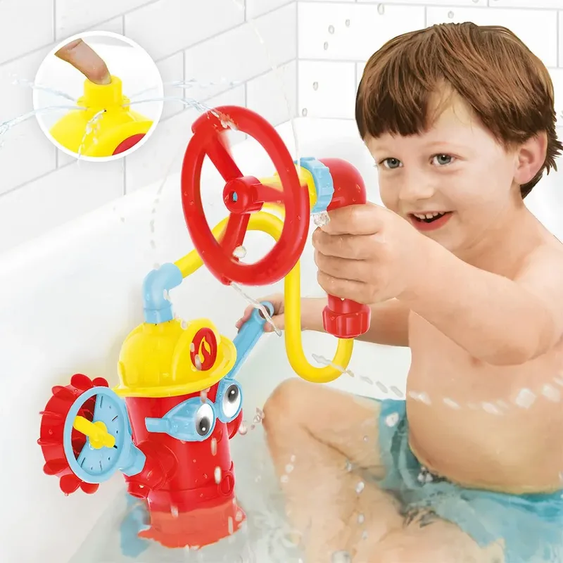 Badespielzeug Freddy Spray ´n´ Sprinkle Puppe von Yookidoo – Produktfoto 4 von 4
