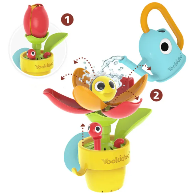 Jouets De Bain Peek-a-bee Tub Flower (yo40221) de Yookidoo – photo produit 2 sur 4