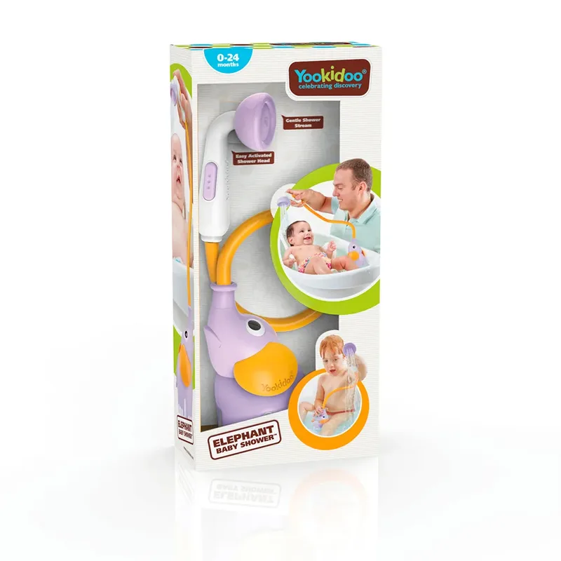 Elephant Baby Shower (yo40160) Badspeelgoed från Yookidoo – produktbild 5 av 5