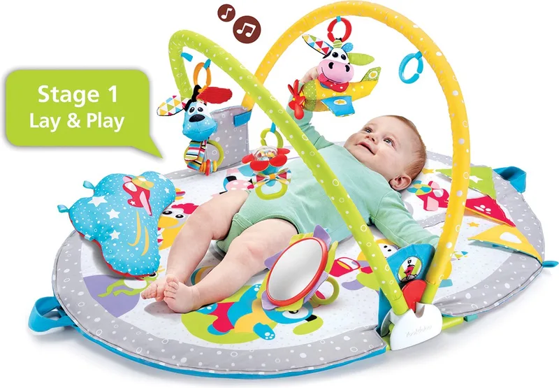 Speelkleed - Gymotion Lay To Sit-Up Play van Yookidoo in Paly – productfoto