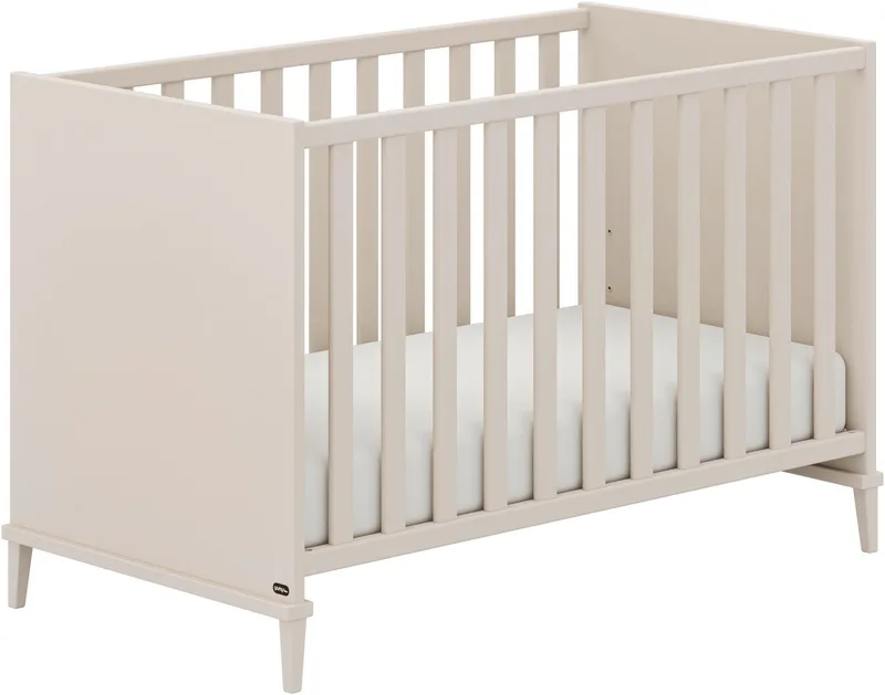 Babybett SISTER LOU in Beige, Gitterbett höhenverstellbar, Kinderbett van yuny by PAIDI in Beige, Bruin – productfoto 1 van 5