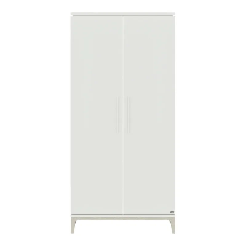 Kleiderschrank Cutie Lea 2-türig by yuny by PAIDI in White, 95 × 200 mm – product photo 1 of 2