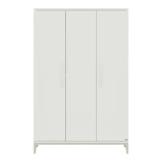 Kleiderschrank Cutie Lea 3-türig van yuny by PAIDI in Wit, 131 × 200 mm – productfoto 1 van 2