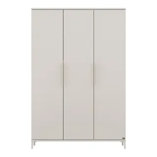 Kleiderschrank Sister Lou 3-türig fra yuny by PAIDI i Beige, 130 × 195 mm – produktbillede 1 af 2
