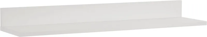 Wandregal in verschiedenen Farben, 80 cm Breite, Schweberegal, stabiles Hängeregal aus Holz, 20 Kg Tragkraft, Wandboard van yuny by PAIDI in Wit – productfoto
