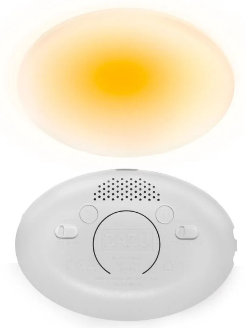 Ro het Konijn White Knuffel met Nachtlampje från ZAZU i Vit – produktbild 4 av 4