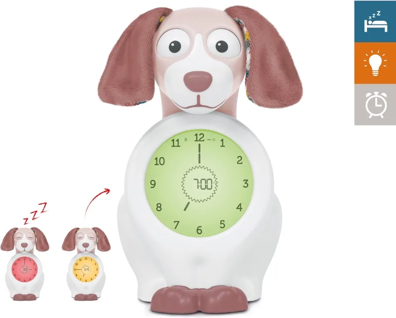 Slaaptrainer Dog Davy från ZAZU i Rosa – produktbild 1 av 2