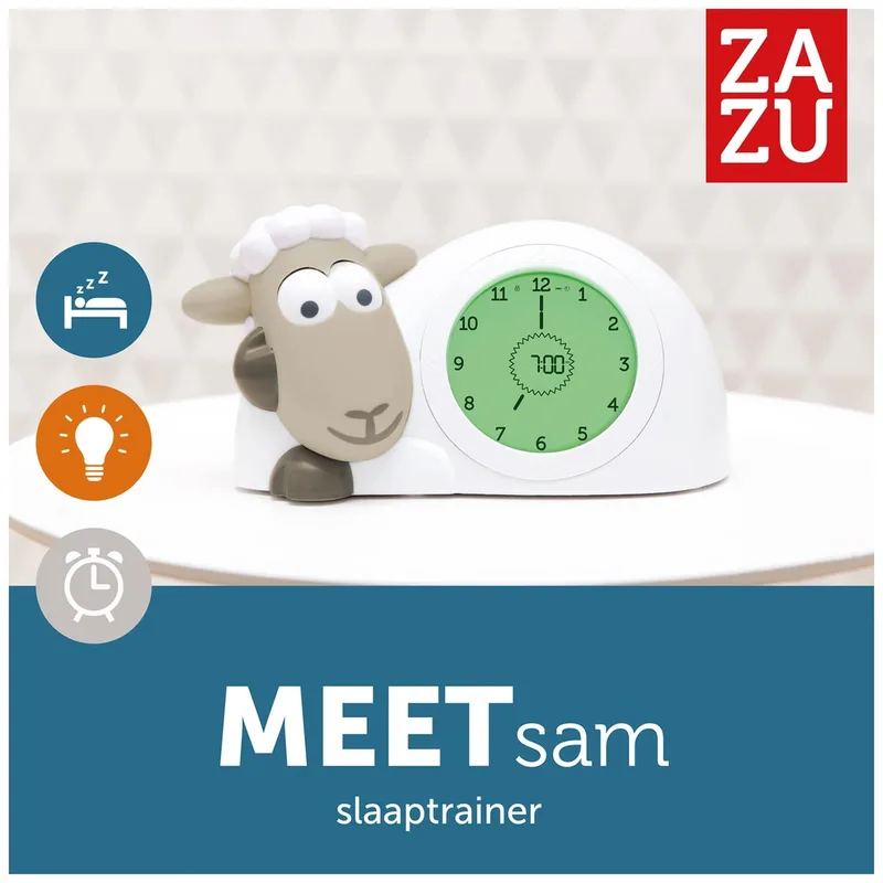 Slaaptrainer Schaap Sam Taupe 1 Stuk från ZAZU – produktbild 1 av 3