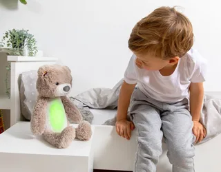 Slaaptrainer Zazu Beer Brody Taupe van ZAZU – productfoto 4 van 4