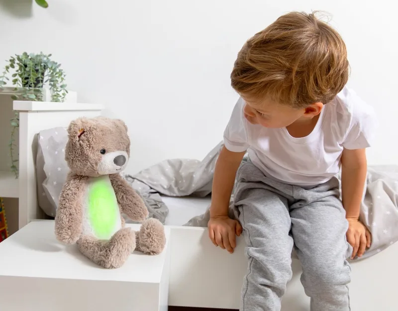 Slaaptrainer Zazu Beer Brody Taupe van ZAZU – productfoto 4 van 4