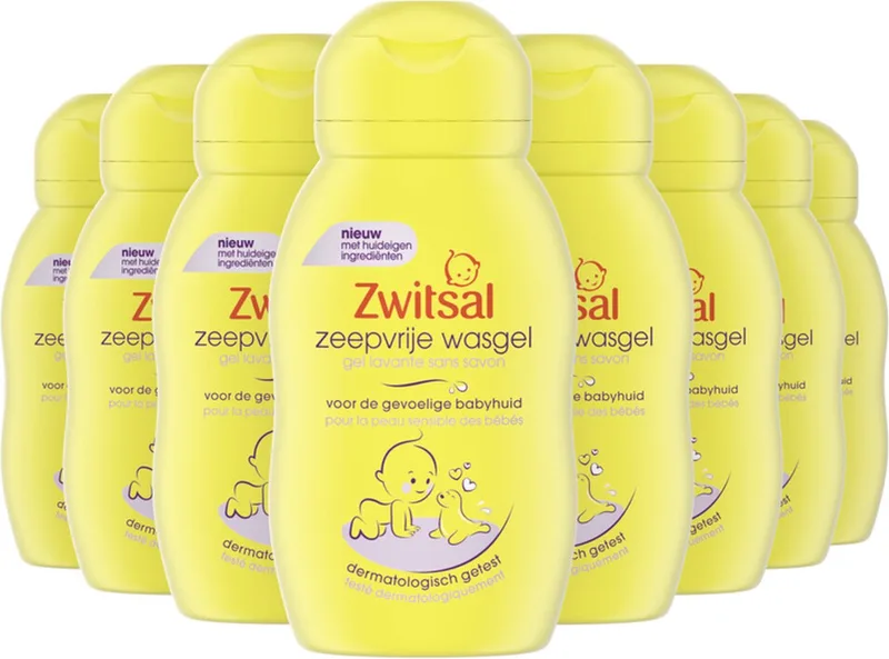18x Zwitsal Zeepvrije Wasgel 75 ml de Zwitsal – photo produit