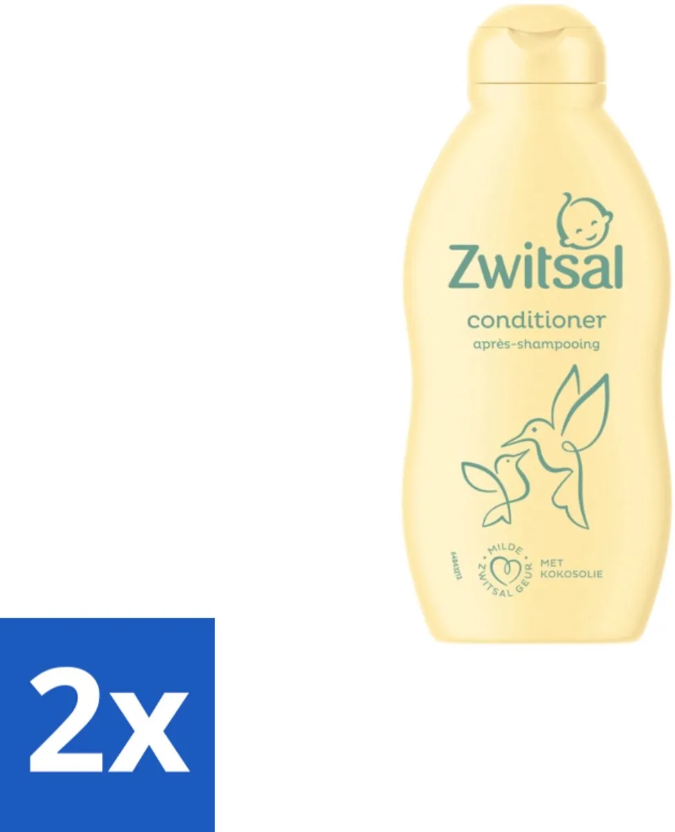 2 x Zwitsal Conditioner 200 ml - Babyhaartje Verzorging från Zwitsal – produktbild