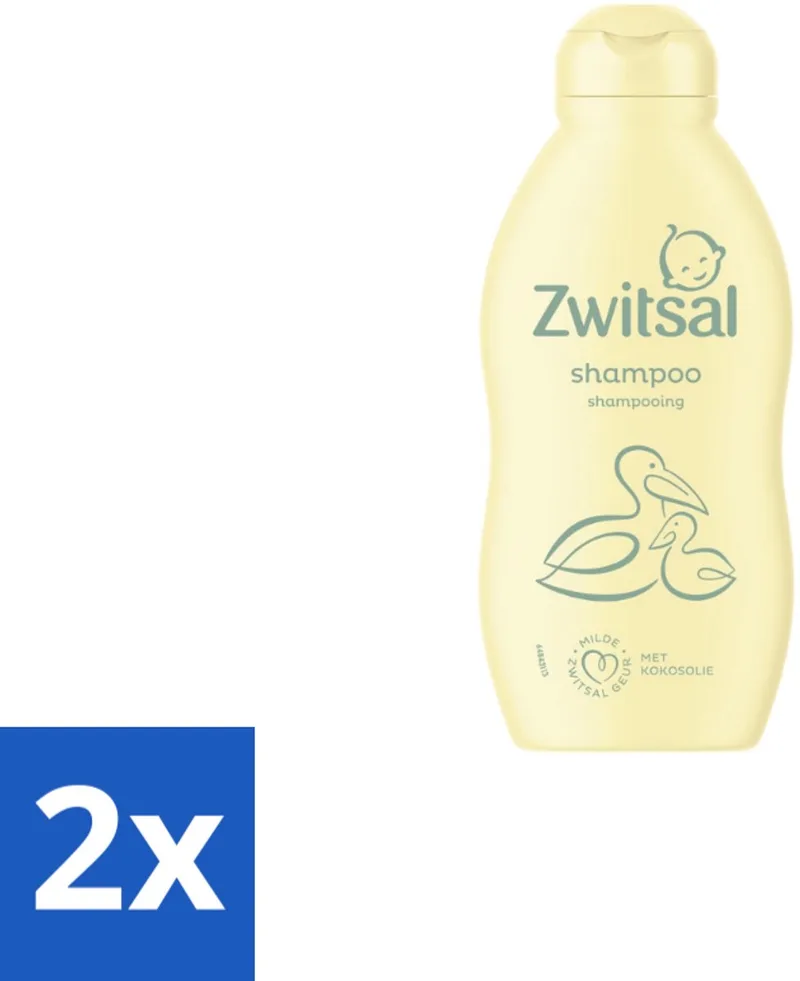 2 x Zwitsal Shampoo 200 ml - Baby Shampoo de Zwitsal – photo produit