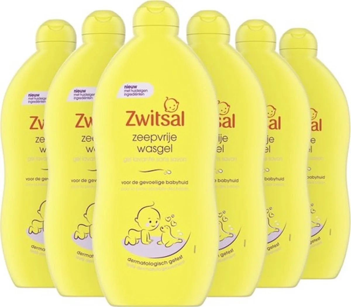 6x Zwitsal Wasgel 700 ml de Zwitsal – photo produit
