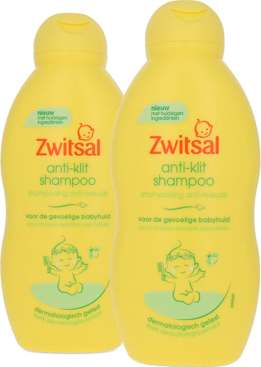 Anti-Klit Shampoo - 2 x 200 ml de Zwitsal – photo produit