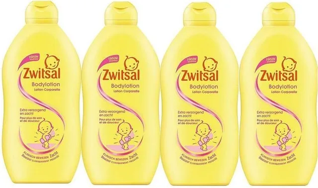 Baby huidverzorging - Bodylotion - 400ml x 4