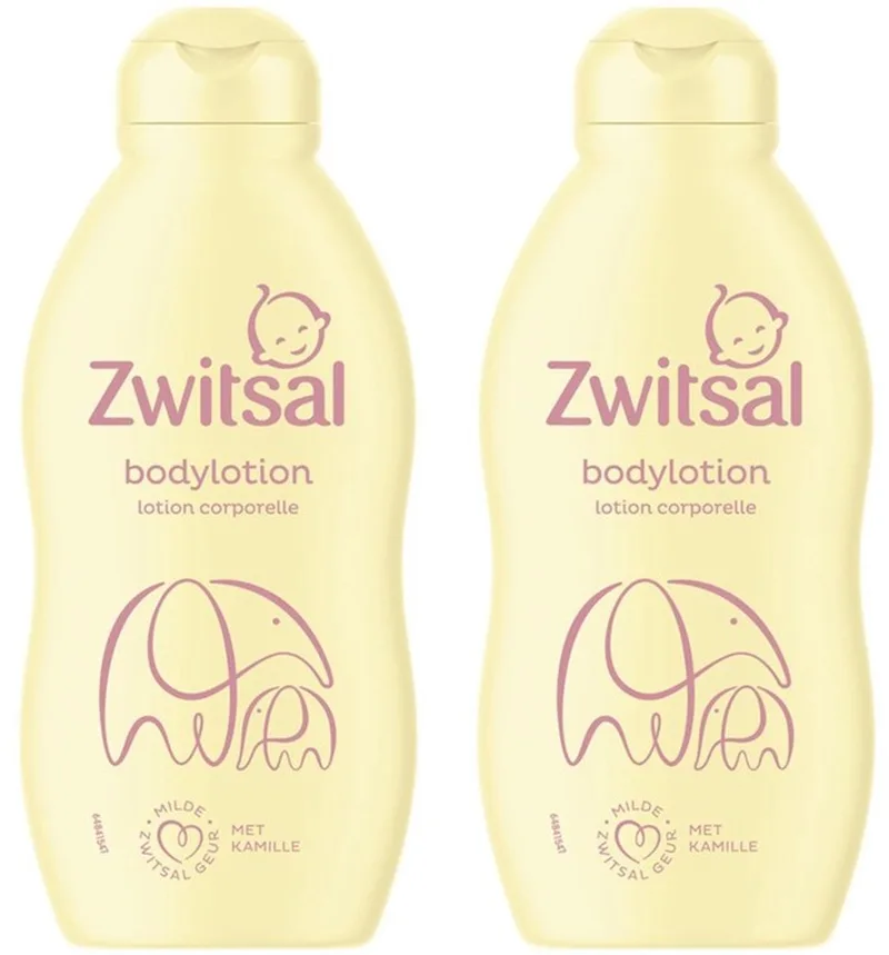 Bodylotion - Baby - 2 x 200 ml de Zwitsal – photo produit