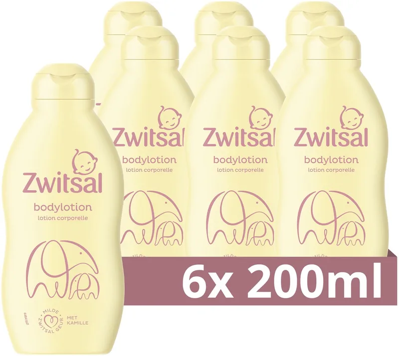 Bodylotion - Baby - 6 x 200 ml by Zwitsal – product photo