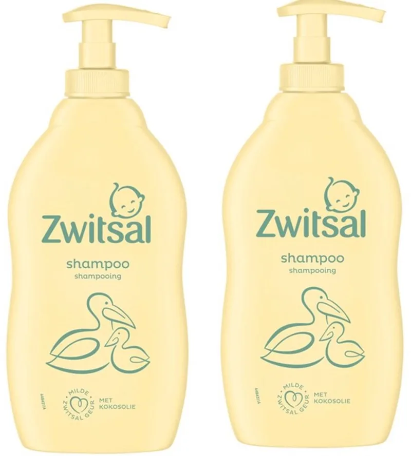 Shampoo - Baby - 2 x 400 ml van Zwitsal – productfoto